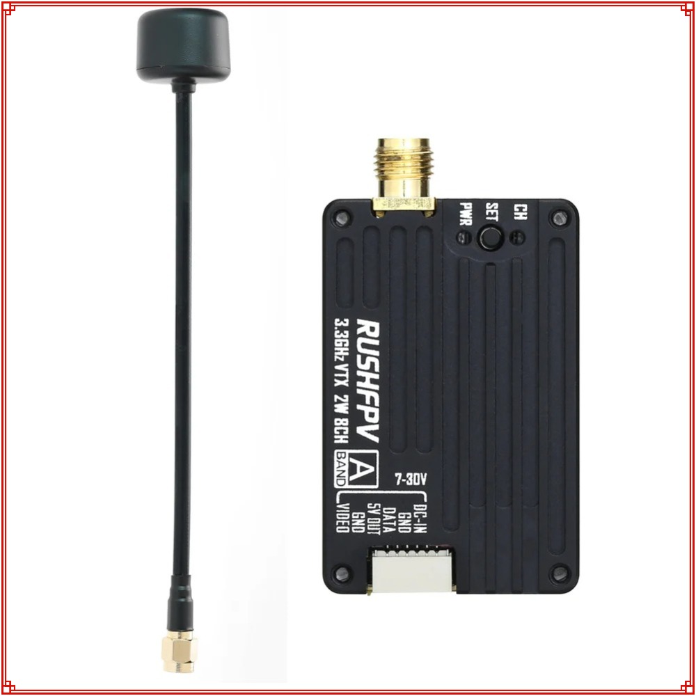 Fpv Drone Receiver - Nowy nadajnik RUSHFPV 3.3G 2W VTX