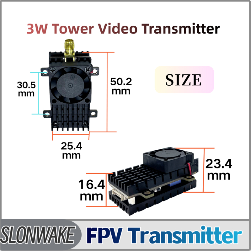 Fpv Drone Receiver - Moduł transmisji wideo FPV SLONWAKE 5.8G