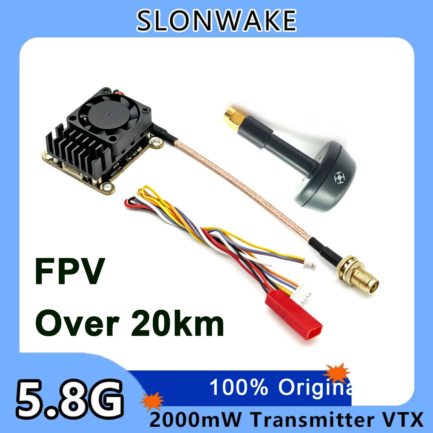 Nowa ulepszona wersja 5.8Ghz 2 – Fpv Drone Receiver recenzja i cena