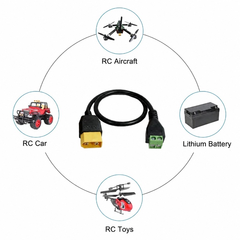 Złącze XT60 Męskie Żeńskie do  – Fpv Drone Charger recenzja i cena